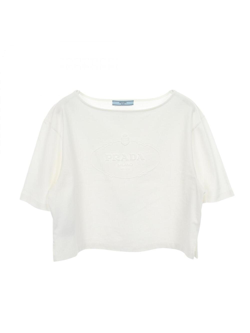 Prada Embossed Logo Short Sleeve #282183P64B